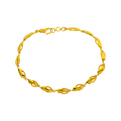 22K Yellow Gold 7.5 inch Bracelet (7.3gm)