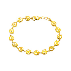 22K Yellow Gold 7.5 inch Bracelet (7.5gm)