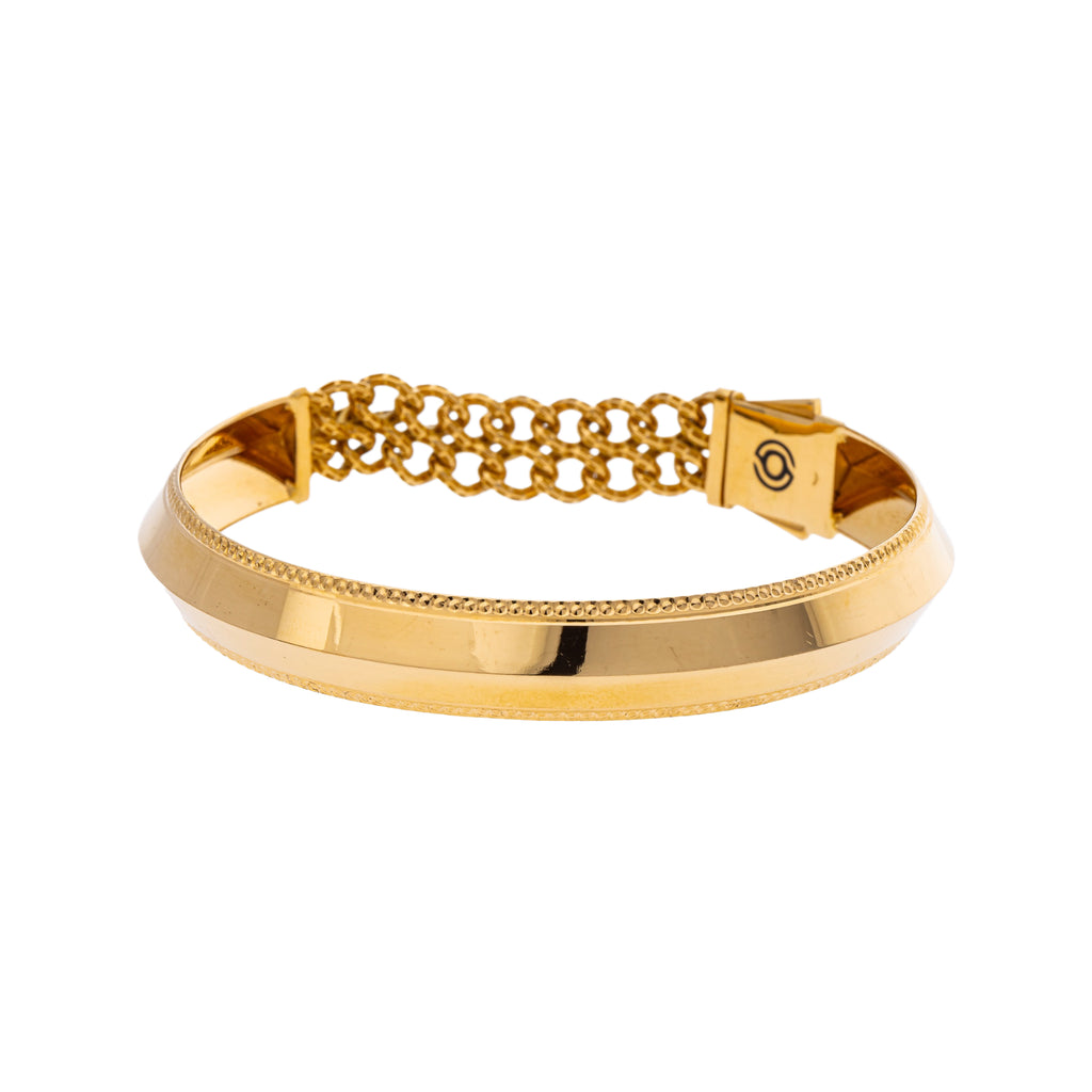 22K Yellow Gold Kada Bangle in Size 2.6 (32.7 gm) | 



Virani Jewelers presents this 22k yellow gold Kada bangle, perfect for men who appreciate lux...