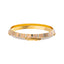 22K Yellow & White Gold Kada Bangle in Size 2.8 (36.3gm)