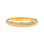 22K Yellow & White Gold Kada Bangle in Size 2.8 (29.5gm)