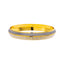 22K Yellow & White Gold Kada Bangle in Size 2.11 (39.25 gm)