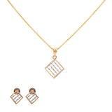 18K Rose Gold Pendant Necklace Set w/ 0.28 Carat Diamonds (4.95gm) | 



Discover timeless beauty of fine gold with Virani Jewelers' diamond jewelry collection— featu...