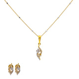 18K Yellow Gold Pendant Necklace Set w/ 0.55 Carat Diamonds (5.5gm) | 



If you're searching for diamond jewelry that redefines elegance—this 18k yellow gold pendant ...