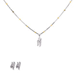 18K White Gold Pendant Necklace Set w/ 0.36 Carat Diamonds (5gm) | 



This 18k white gold and diamond set from Virani Jewelers is the epitome of fine gold jewelry ...