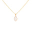 18K Rose Gold Pendant Necklace Set w/ 0.3 Carat Diamonds (5gm)