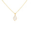 18K Rose Gold Pendant Necklace Set w/ 0.27 Carat Diamonds (4.8gm)