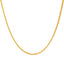 22K Yellow Gold 24in Foxtail Chain (20.6gm)