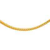 22K Yellow Gold 24in Link Chain (59.0 gm) | Elevate your look with this classic 22k yellow gold link chain for men by Virani Jewelers. With i...