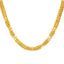 22K Yellow Gold Textured Chain (74.6gm)