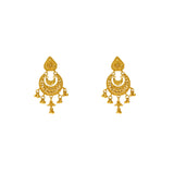 22K Yellow Gold Chandbali Earrings (10gm) | 



Accentuate your beauty with this charming pair of 22k yellow gold Chandbali earrings by Viran...