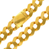 22K Yellow Gold Cuban Link Chain (64.1gm) | 


This minimal 22k yellow gold chain for men has a sleek and bold style that can enhance any men...