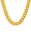 22K Yellow Gold Cuban Link Chain (141.4gm)