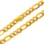 22K Yellow Gold Figaro Link Chain (60gm)