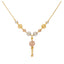 22K Multi-Tone Gold Beaded Chain (12.5gm)