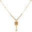 22K Multi-Tone Gold Beaded Chain (10.7gm)