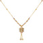 22K Multi-Tone Gold Beaded Chain (10.1gm)