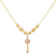 22K Multi-Tone Gold Beaded Chain (10.6gm)