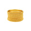 22K Yellow Gold Bangle Set of 6 (94.2gm)