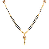 22K Multi-Tone Gold 20 Inch Mangalsutra Chain (11.2gm) | 



Behold this lovely 22k gold Mangalsutra chain by Virani Jewelers, embodying the timeless trad...