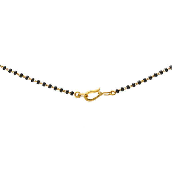 22K Yellow Gold & CZ Mangalsutra Chain - 20 Inch (11.9gm) | 



Virani Jewelers presents this 22k gold Mangalsutra chain, perfectly capturing the essence of ...