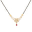 22K Yellow Gold & CZ Mangalsutra Chain - 20 Inch (11.9gm)