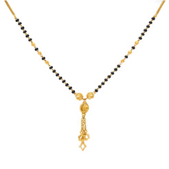 22K Yellow Gold 18 Inch Mangalsutra Chain (7.6gm)