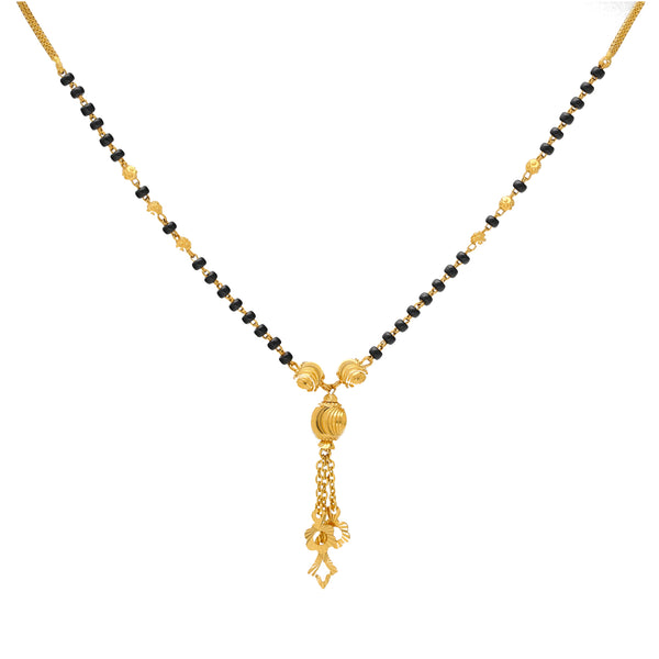 22K Yellow Gold 18 Inch Mangalsutra Chain (7.6gm) | 



This exquisite 22k gold Mangalsutra chain by Virani Jewelers showcases the rich beauty of Ind...