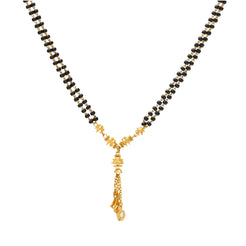 22K Yellow Gold 18 Inch Mangalsutra Chain (10.5gm)