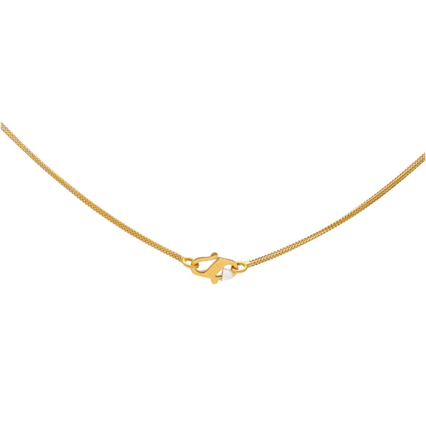 22K Yellow Gold 18 Inch Mangalsutra Chain (12.1gm) | 



This radiant 22k gold Mangalsutra chain from Virani Jewelers beautifully represents the tradi...