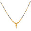 22K Yellow Gold 18 Inch Mangalsutra Chain (12.1gm)