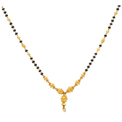 22K Yellow Gold 18 Inch Mangalsutra Chain (12.1gm)