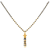 22K Yellow Gold 20-Inch Mangalsutra Chain (8.9gm) | 



Embrace the rich heritage of Indian bridal jewelry with this 22k gold Mangalsutra chain from ...