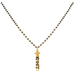 22K Yellow Gold 20 Inch Mangalsutra Chain (8.9gm)