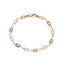 18K Rose Gold & CZ Bracelet (6gm)