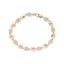 18K Rose Gold & CZ Bracelet (8.4gm)