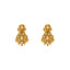 22K Yellow Gold & CZ Earrings (8gm)