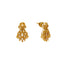 22K Yellow Gold & CZ Earrings (8gm)