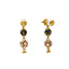 22K Yellow Gold Earrings (8.4gm)