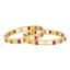 22K Yellow Gold Temple Bangle Set of 2 w/ Emerald & Ruby (30gm)