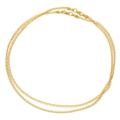 22K Yellow Gold Anklet Set (6gm)