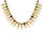 22K Yellow Gold, Kundan & Gems Necklace (36.2gm)