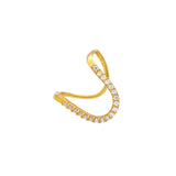 22K Yellow Gold & CZ U-Shaped Ring (4.5 grams) | 





A symbol of elegance, this 22k yellow gold U-shaped finger ring with cubic zirconia is perf...