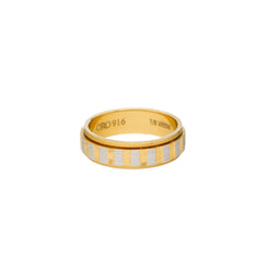 22K Yellow Gold & White Gold Ring (9.3 grams)