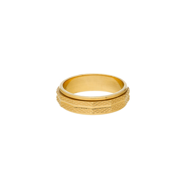 22K Yellow Gold Ring (9.3 grams) | 



Radiating elegance, this 22k yellow gold ring for men by Virani Jewelers draws inspiration fr...