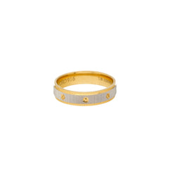 22K Yellow & White Gold Ring (7.1 grams)