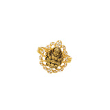 22K Antique Yellow Gold & CZ Cocktail Ring (5.6 grams) | 



Handcrafted in 22k antique yellow gold, this beautiful temple style ring by Virani Jewelers b...