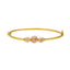 22K Multi-Tone Gold Ball Bead Bangle (10.6gm)