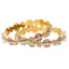 22K Multi-Tone Gold & Enamel Bangle Set of 2 (50.7gm)