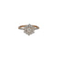 18K Rose Gold & 0.2 Carat Diamond Ring (1.9gm)